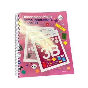 Dimensions Math‎ Home Instructors Guide 3B Singapore Math 3rd Grade Home School